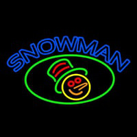 Snowman Enseigne Néon