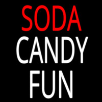 Soda Candy Fun Enseigne Néon