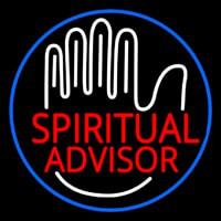Spiritual Advisor Enseigne Néon