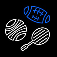 Sports Icon Logo Enseigne Néon