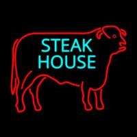 Steakhouse Logo Enseigne Néon