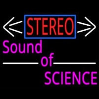 Stereo Sound Of Science Enseigne Néon