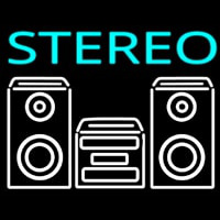 Stereo System Enseigne Néon