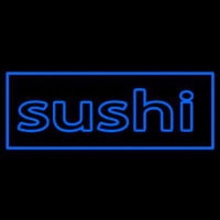 Stylish Blue Sushi Enseigne Néon