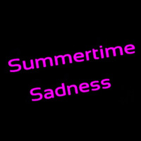 Summertime Sadness Enseigne Néon