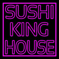 Sushi King House Enseigne Néon