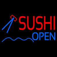 Sushi Open Enseigne Néon