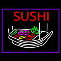 Sushi With Logo Enseigne Néon