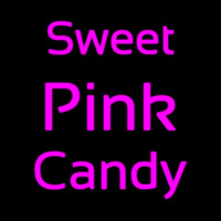 Sweet Pink Candy Enseigne Néon
