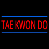 Tae Kwon Do Enseigne Néon