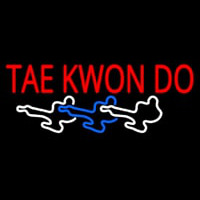 Tae Kwon Do Enseigne Néon
