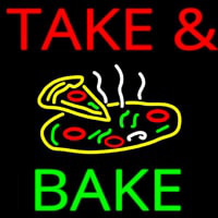 Take And Bake Pizza Enseigne Néon