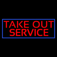 Take Out Service Enseigne Néon