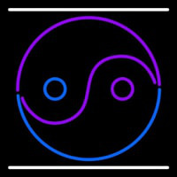 Taoist With Line Enseigne Néon