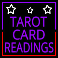 Tarot Card Readings Enseigne Néon