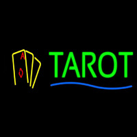 Tarot With Cards Enseigne Néon