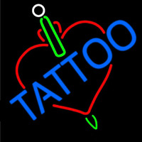 Tattoos Inside Heart Enseigne Néon