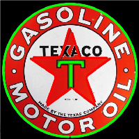 Te aco Motor Oil Gasoline Enseigne Néon