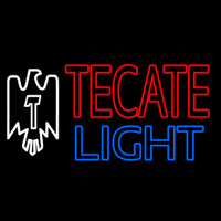 Tecate Light Logo Enseigne Néon