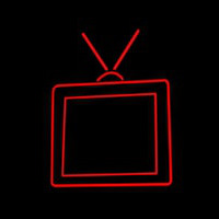 Television Enseigne Néon