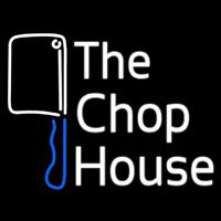 The Chophouse With Knife Enseigne Néon