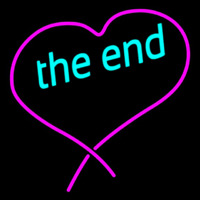 The End Heart Enseigne Néon