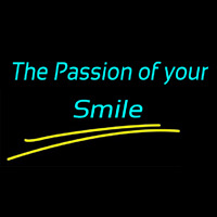 The Passion Of Your Smile Enseigne Néon