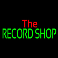 The Record Shop Block 1 Enseigne Néon