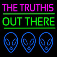 The Truth Is Out There Enseigne Néon