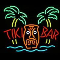 Tiki Bar Palm Beach Enseigne Néon