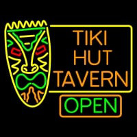 Tiki Hut Tavern Bar Enseigne Néon