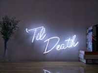 Til Death Enseigne Néon