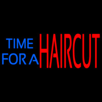 Time For A Haircut Enseigne Néon