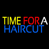 Time For A Haircut Enseigne Néon