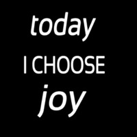 Today I Choose Joy Enseigne Néon