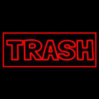 Trash Enseigne Néon