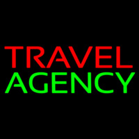 Travel Agency Block Enseigne Néon