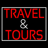 Travel And Tours Enseigne Néon