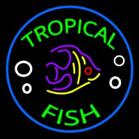 Tropical Fish Enseigne Néon