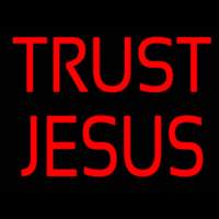 Trust Jesus Enseigne Néon