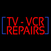 Tv Vcr Repair Enseigne Néon
