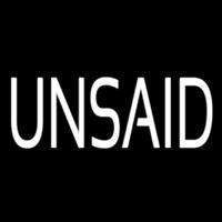 Unsaid Enseigne Néon