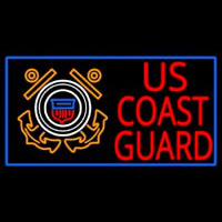 Us Coast Guard Logo Enseigne Néon