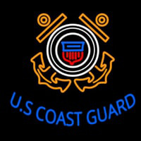 Us Coast Guard Logo Enseigne Néon