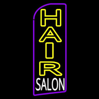 Vertical Hair Salon Enseigne Néon