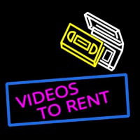 Videos To Rent Enseigne Néon