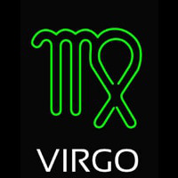 Virgo Logo Enseigne Néon