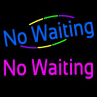 Waiting No Waiting Enseigne Néon