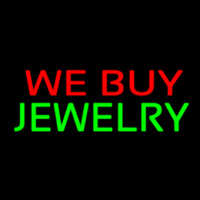 We Buy Jewelry Block Enseigne Néon