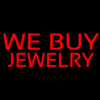 We Buy Jewelry Enseigne Néon